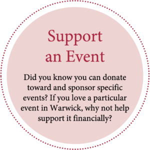 support an event