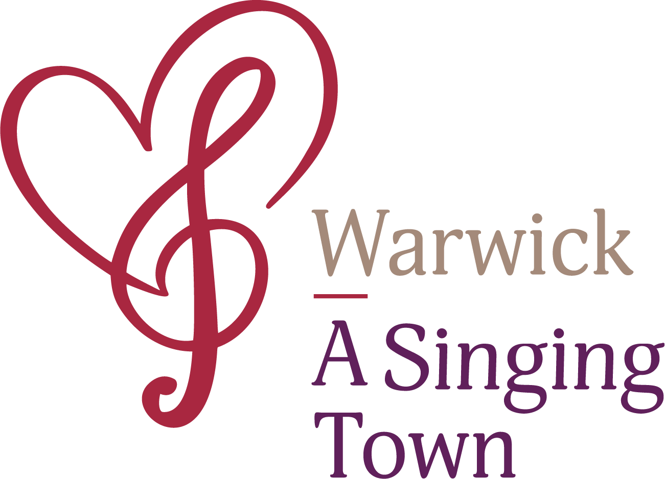 warwick - a singing town logo